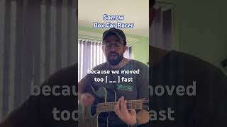 Sorrow  Box Car Racer acoustic cover boxcarracer tomdelonge travisbarker plus44 blink182 [upl. by Elletnohs]