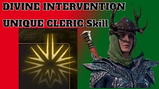 Baldurs Gate 3  Divine Intervention UNIQUE cleric skill [upl. by Andryc384]