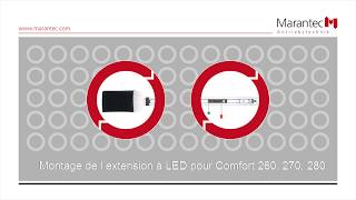 Marantec  Montage de l’extension à LED pour le Comfort 260 270 280 [upl. by Eeuqram]