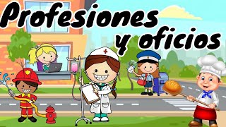 Oficios y profesiones  Ejemplos de Profesiones y oficios [upl. by Mathia]