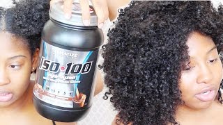 CSWM My Hair is Trippin Moisture Overload amp My DIY Protein Treatment [upl. by Pass]