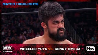 Wheeler Yuta Takes Kenny Omega To His Limit  AEW Dynamite  TBS [upl. by Erminia]