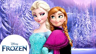 Dance Along With Anna and Elsa  Kids Songs  Frozen [upl. by Bratton]