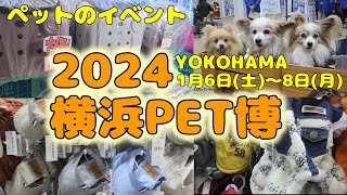 【横浜ペット博2024】新年最初のペットのイベントに行ってきたよ‼️＃pet博＃ペットのイベント＃横浜＃yokohama＃みなとみらい [upl. by Roux]