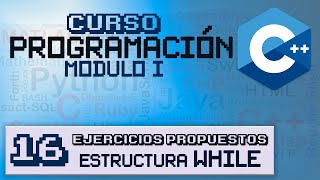 👨🏻‍🏫 CURSO DE PROGRAMACIÓN CON C 🖥️ 16 EJEMPLOS ESTRUCTURA WHILE ✅ MOD1PROGRAMACIÓN BASICA [upl. by Dier638]