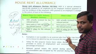 INCOME FROM SALARY [upl. by Ansilme]