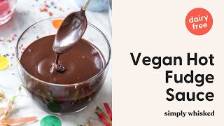 Hot Fudge Sauce Recipe [upl. by Annaiek]