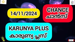 KARUNYA PLUS Chance 14112024  Kerala Lottery Machan [upl. by Dleifniw]