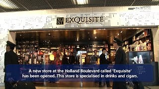 Official opening of elegant liquor store Exquisite [upl. by Mcgrody]