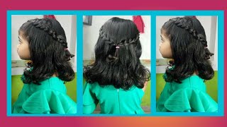 quick and stylish hairstyle 👌 for baby girl back to school hairstyle youtube hairstyle video [upl. by Nillek]