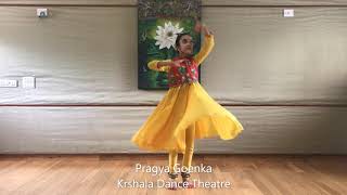 KATHAK FOR KIDS I JHAPTAAL I LEARN KATHAK I 10 beat time cycle [upl. by Kemble150]