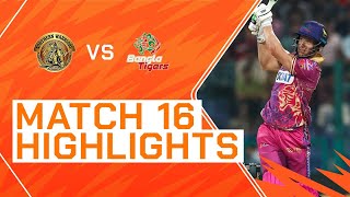 2023 Abu Dhabi T10 Match 16 Highlights Northern Warriors vs Bangla Tigers  Season 7 [upl. by Aehsat]