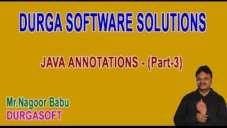 Java Annotations Part 3 [upl. by Kosey]