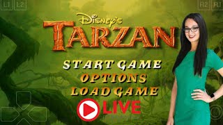 🔴 Disneys Tarzan 🐒🍌 Let s play CZ Part 1 🤭 nodtalgie adventure psx [upl. by Holzman]