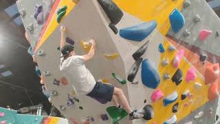 Very Satisfying V5 Bouldering Problem [upl. by Retseh]