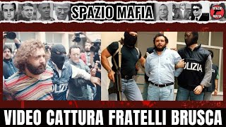 VIDEO INEDITO CATTURA FRATELLI BRUSCA Giovanni Brusca e Vincenzo Brusca [upl. by Odnuges]