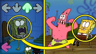 References in FNF VS SpongeBob FNF Mod  The Lost SpongeBob Animatic [upl. by Nalyac]