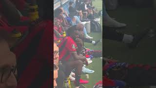 Ndombélé pris à partie par des supporters de lOM 🤬 ogcnice allezlom marseille velodrome shorts [upl. by Cully564]