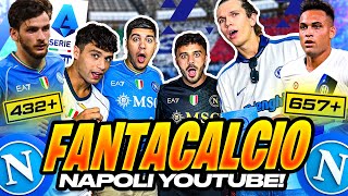 ⚽️ LE NOSTRE ROSE AL FANTACALCIO DEL NAPOLI YOUTUBE 💙 [upl. by Ekoorb]