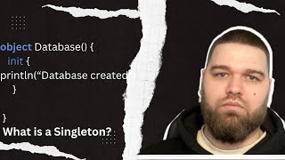 Singleton in Kotlin Explained  Object Oriented Programming [upl. by Ialda]