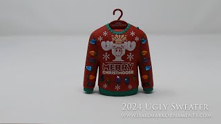 2024 Ugly Sweater Hallmark Ornament [upl. by Arun]