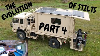 LMTV Overland Expedition truck build DIY Stilts Part4 [upl. by Mordy]