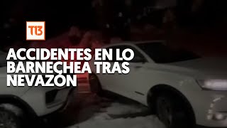 Captan automovilistas “atrapados” en la nieve en Cerro Alvarado [upl. by Nahtnamas]