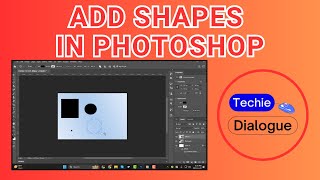 How to Add Shapes in Photoshop [upl. by Nnaul438]