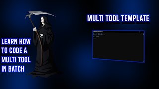 How to Make a Multi Tool  Coding in Batch 101  Full Source Code Link [upl. by Nevram]