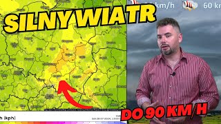 DUŻO DESZCZU I SILNY WIATR w niedzielę W GÓRACH POWYŻEJ 90 KMH  Sprawdzamy wyliczenia [upl. by Avika]