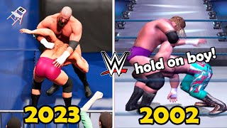 Evolution of quotPEDIGREEquot in WWE Games 20022023  Chair01 [upl. by Maurie426]