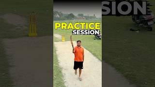 Bowling practice for game🏏😍 cricket practice game brother trending minivlog shorts [upl. by Bogey]