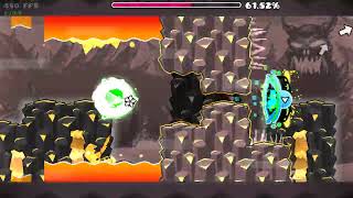 Windrush by Gonixel easy demon 3 Coins  Geometry Dash [upl. by Hennessy]