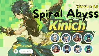 51 Kinich Spiral Abyss Floor 12 Showcase [upl. by Brett]