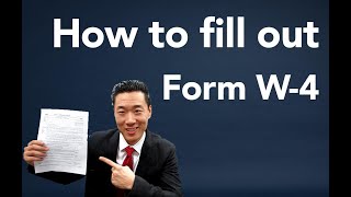 How to fill out a W4 Form [upl. by Stefano]