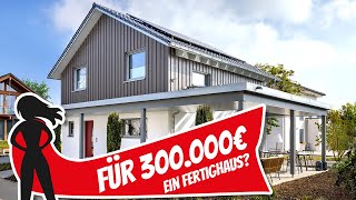 Kleines Fertighaus für unter 300000 Euro preiswert bauen Raumwunder von Schwörer Haus  Haustour [upl. by Entroc374]