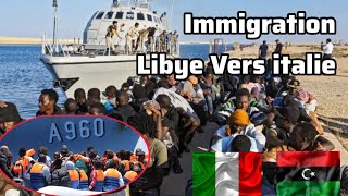 immigration italie🇮🇹parcours de un migrants Sénégalais🇸🇳Du Sénégal au libye🇱🇾vers le italie en wolof [upl. by Fusuy917]