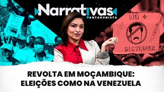 Revolta em Moçambique eleições como na Venezuela  Narrativas 265 com Madeleine Lacsko [upl. by Ralaigh]