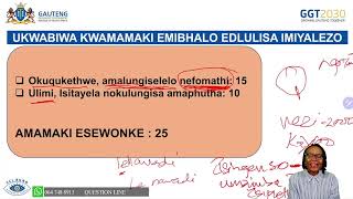 23 OCTOBER 2024 14001530 ISIZULU ULIMI LWASEKHAYA PAPER 3 GRADE 12 [upl. by Lowson]