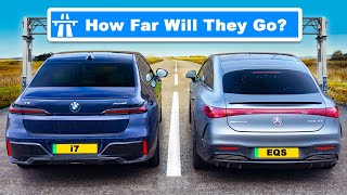 I drove the BMW i7 amp AMG EQS until they DIED [upl. by Anifur345]