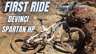 First Ride Devinci Spartan HP [upl. by Nebuer]