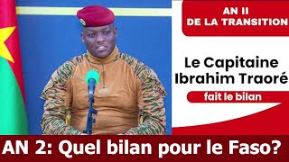 2 ans de transition Quel bilan Ibrahim Traoré explique [upl. by Nohcim397]