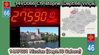 Dept46 Cahors 14VD066 Christophe amp 14AP001 Nicolas [upl. by Afas]