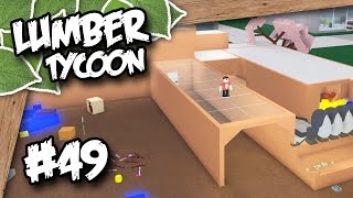 Lumber Tycoon 2 49  HUGE GLASS TUNNEL Roblox Lumber Tycoon [upl. by Vijnas401]