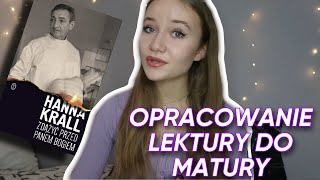 „Zdążyć przed Panem Bogiemquot Hanna KrallOpracowanie lektury do matury [upl. by Hcirdla92]