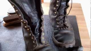 How To Properly Care For Wildland Boots pt 2 [upl. by Dorsman463]