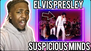 FIRST TIME HEARING Elvis Presley  Suspicious Minds Live in Las Vegas REACTION [upl. by Jehoash]