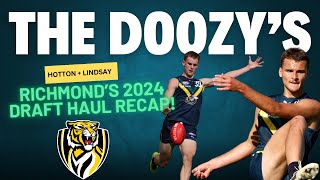 The Doozys have landed  Richmonds 2024 Draft Haul recap  Mini highlights included [upl. by Corbin641]