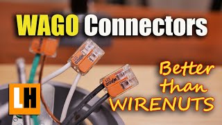 Wago Connectors  EASY ways to connect 2 or more wires [upl. by Darrel]