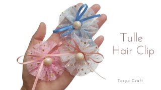 Tulle Flower HeadbandCiip [upl. by Fokos]